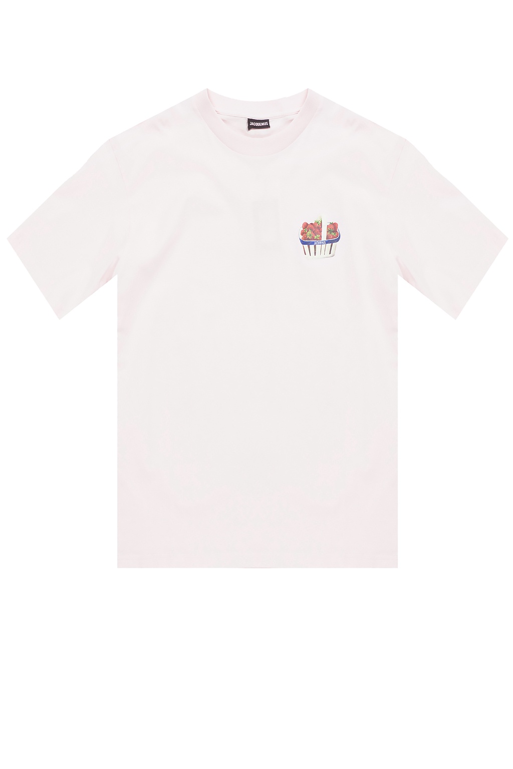 【関税＆送料込み】Jacquemus Venice Print T-Shirt JACQUEMUS Le T-Shirt Venice in Palm Tree White & Blue | FWRD